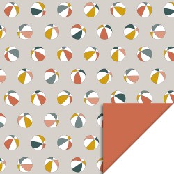Gift wrap - Beach Ball - Sand - 70x300 cm - House Of Products
