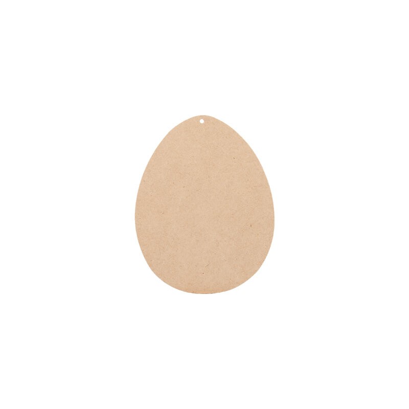 MDF - Easter Egg - 12.1 x 5.5cm