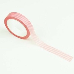 Washi tape - All soft pink stripes - 10mm - Studio ins & outs