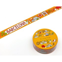Washi tape - Barcelona - 15mm