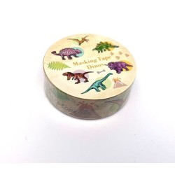Washi tape - Dino - 15mm - Creabrulee