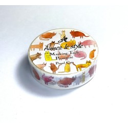 Washi tape - Posed Cat - 15mm - Creabrulee