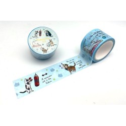 2 rolls Washi tape 28mm - Cats