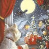 1 pack paper lunch napkins - Dog is Waiting for Christmas - IHR