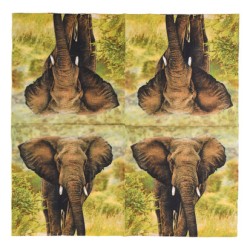 1 Pack Paper Lunch Napkins - Olifant - Esscherts design
