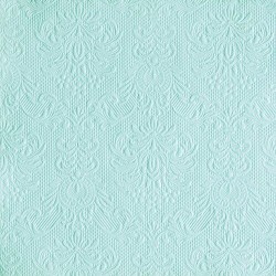 1 Pack Paper Lunch Napkins - Elegance Aqua - Ambiente