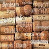 20 Papieren Lunch Servetten - Wine Corks - 1 pakje - Ambiente