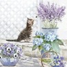 1 Pack Paper Lunch Napkins - Kitten - Ambiente