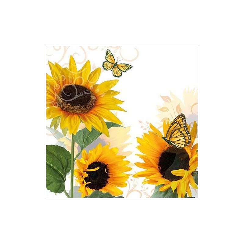 Ambiente - Lunch Napkins - Sunny Butterfly Ambiente - Lunch Napkins - Sunny Butterfly