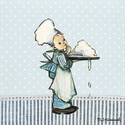 1 Pack Paper Lunch Napkins - Baker - Ambiente