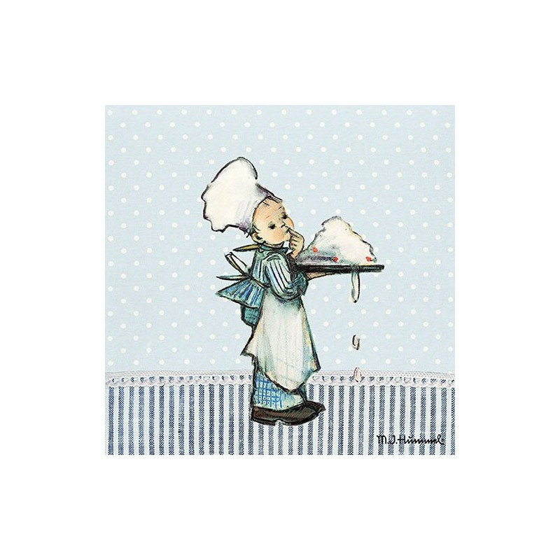 1 Pack Paper Lunch Napkins - Baker - Ambiente 1 Pack Paper Lunch Napkins - Baker - Ambiente