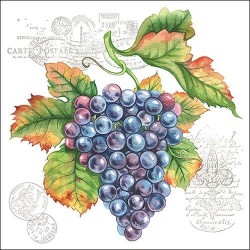 paper lunch napkins - Grape Vine - Ambiente