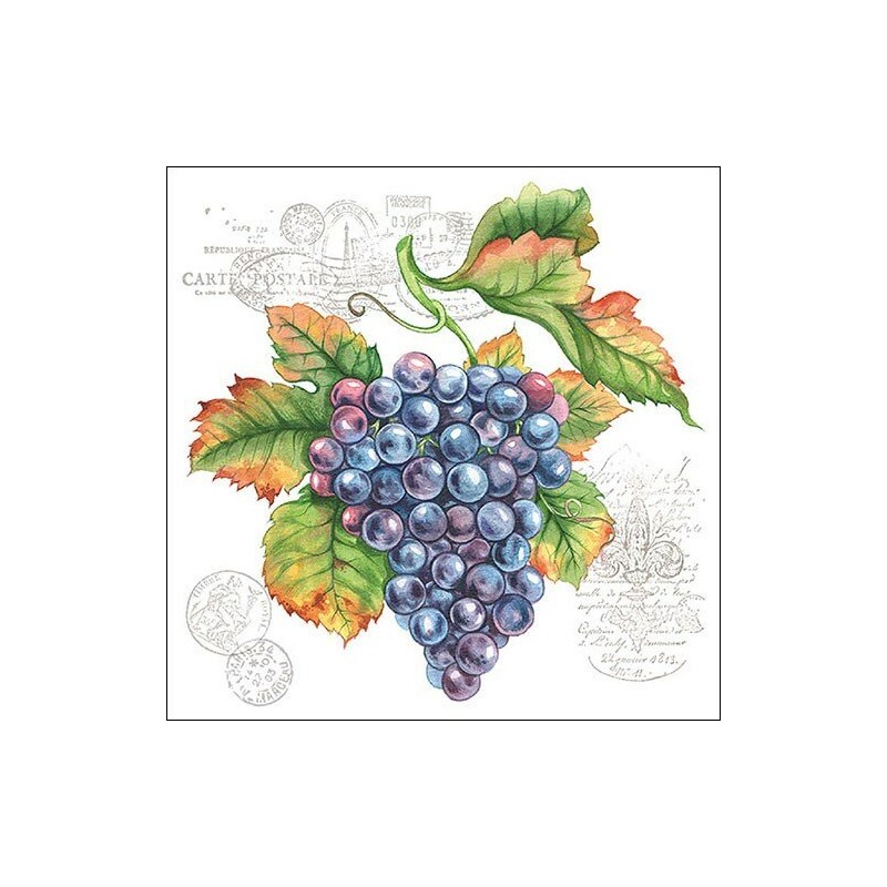 paper lunch napkins - Grape Vine - Ambiente paper lunch napkins - Grape Vine - Ambiente