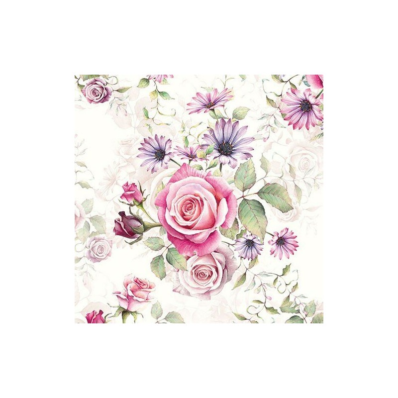 paper lunch napkins - Madeline - flowers - Ambiente paper lunch napkins - Madeline - flowers - Ambiente