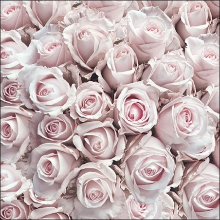 papieren lunch servetten - Pastel Roses - Ambiente