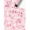 Cadeaupapier-Wrapping paper-Lomi-Roze-Pink-Fruit-Ananas-Pineapple-Banaan-Banana-www-geschenkenlaantje-eu