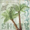 1 Pakje papieren lunch servetten - Palm Trees - Ambiente