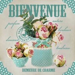 1 Pack Paper Lunch Napkins - Bienvenue - Ambiente