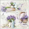 1 Pack Paper Lunch Napkins - Fleur De Provence - Ambiente