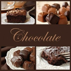 paper lunch napkins - Chocolate - Ambiente