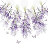 1 Pack Paper Lunch Napkins - Hanging Lavender - PPD