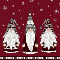 1 Pack Paper Lunch Napkins - Gnomes - Paper+Design