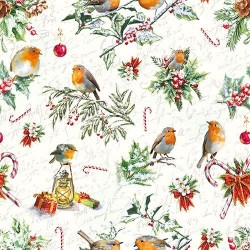 1 Pack paper lunch napkins - Christmas Ornaments - Ambiente