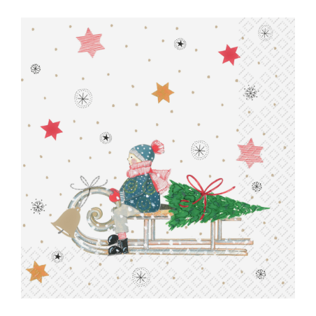 1 Pack Paper Lunch Napkins - Lilli - Stewo