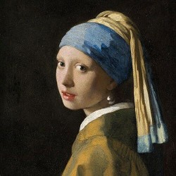 papieren lunch servetten - Girl With The Pearl Earring - Johannes Vermeer - Ambiente