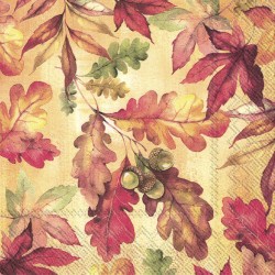 1 Pack Paper Lunch Napkins - Bright autumn - IHR