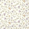 1 Pack Paper Lunch Napkins - Fleurs lilac orange - IHR