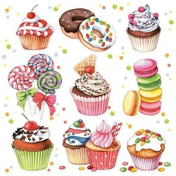Ambiente - Lunch Napkins - Sweets