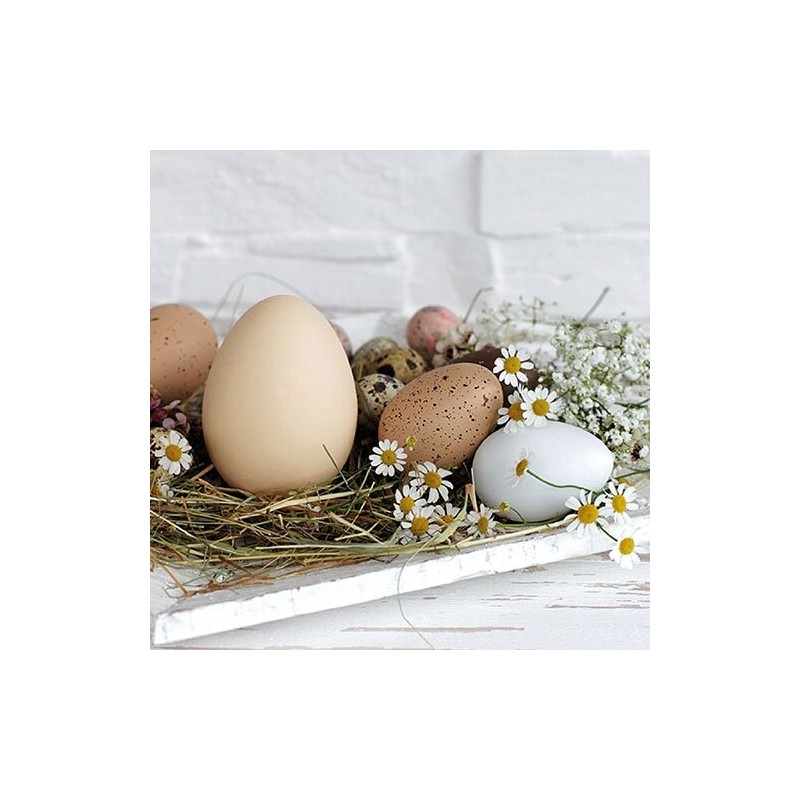 1 Pakje papieren lunch servetten - Pastel Eggs - Ambiente 1 Pakje papieren lunch servetten - Pastel Eggs - Ambiente