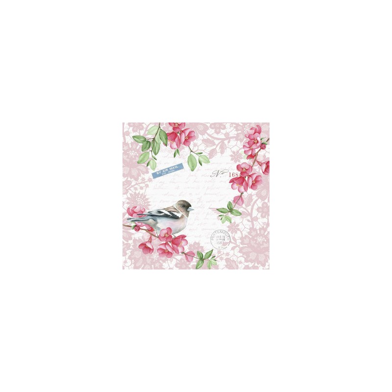 1 Pakje papieren lunch servetten - Sweet bird - Paper+Design 1 Pakje papieren lunch servetten - Sweet bird - Paper+Design
