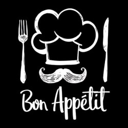 1 Pakje Papieren Lunch Servetten - Chef black - Ambiente