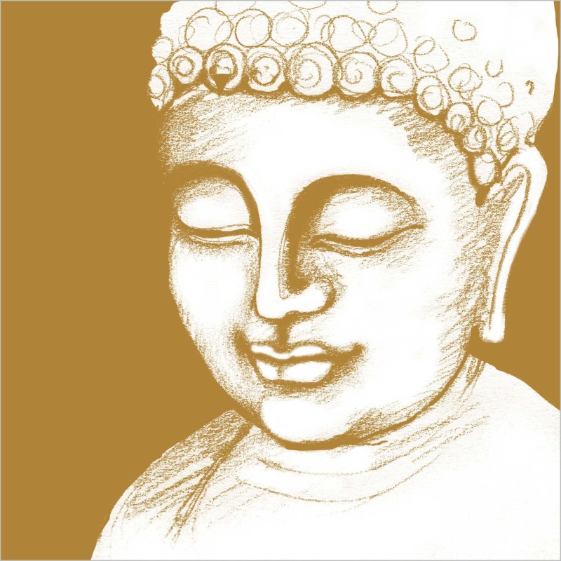 1 Pack Paper lunch Napkins - Buddha - PPD 1 Pack Paper lunch Napkins - Buddha - PPD
