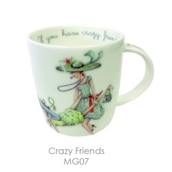 Mug - Crazy Friends - 380ml
