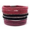 6 Hair Ties - Set Purple