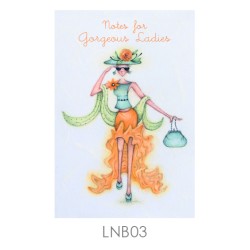 A6 - Notebook - Gorgeous ladies - Lined - Berni parker