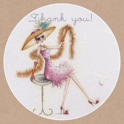 Set of 8 greeting cards - Thank you - Thank You - Special Friend