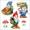 papieren lunch servetten - Garden gnomes - Ambiente