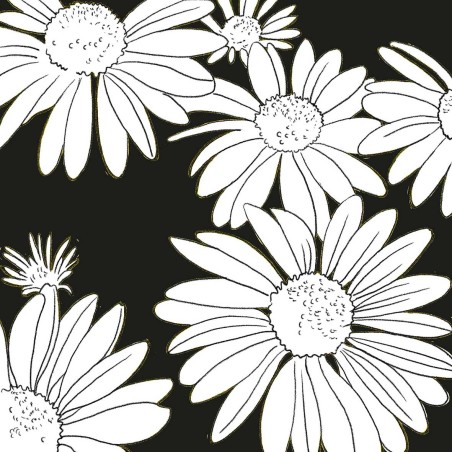 paper lunch napkins - Peggy  black - PPD