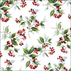 paper lunch napkins - Winter foliage - Ambiente - Christmas - Winter