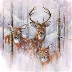 paper lunch napkins - Wilderness stag - Ambiente