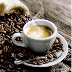 papieren lunch servetten - Coffee - Paper+Design