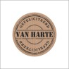1 Set Stickers - Van Harte