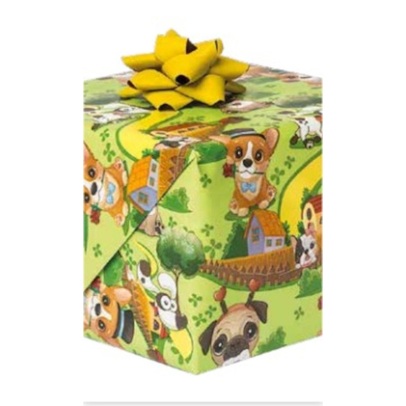 Wrapping paper - Dogs - 70cm wide
