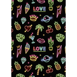 wrapping paper - Teens Love - 30 cm wide