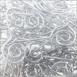 10 Lucky dolls - Sinterklaas staff - Silver