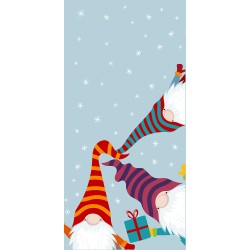 Zakdoeken - Nordic Santas - Paper+Design - Kerstman - Kabouter